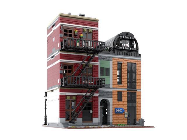 ZITIANYOUBUILD MOC-87187 Modular Street with Stationery Store & Apartment 3680 Parts