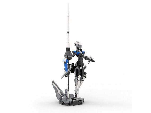 ZITIANYOUBUILD C9442 Sci-fi Futuristic Armored Female Mech Robot Building Toys 622 Parts