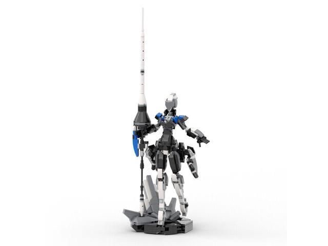 ZITIANYOUBUILD C9442 Sci-fi Futuristic Armored Female Mech Robot Building Toys 622 Parts