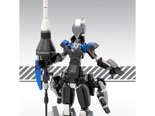 ZITIANYOUBUILD C9442 Sci-fi Futuristic Armored Female Mech Robot Building Toys 622 Parts