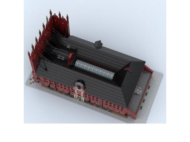 ZITIANYOUBUILD MOC-87184 Stralsund Town Hall Gothic architecture Famous Landmark 7491 Parts