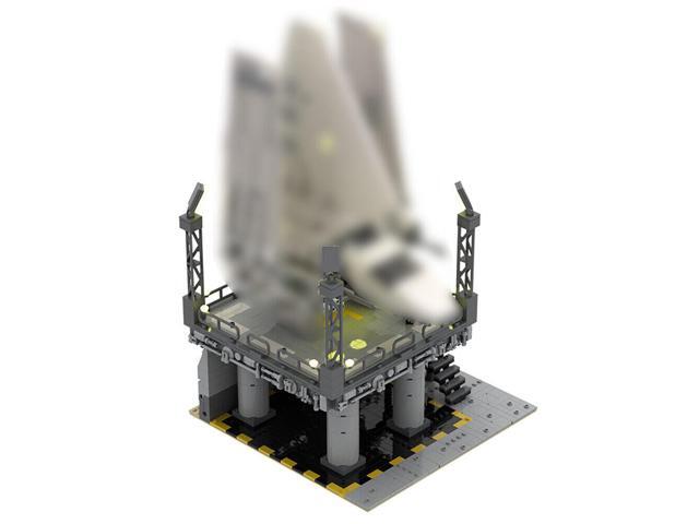 ZITIANYOUBUILD MOC-154306 Base Landport Model for Set 75094 Building Kit 963 Parts