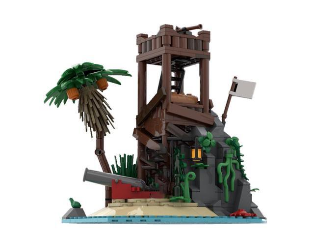 ZITIANYOUBUILD MOC-130125 Pirates Turret / Island Observatory Model Building Toys Set 322 Parts