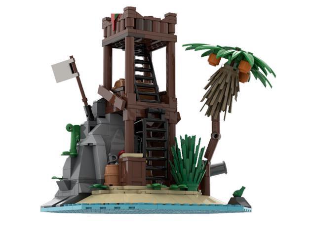 ZITIANYOUBUILD MOC-130125 Pirates Turret / Island Observatory Model Building Toys Set 322 Parts