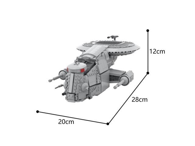ZITIANYOUBUILD C5711 MOC-60119 Mechanized Assault Flyer Ship Fighter from Movie 1195 Parts