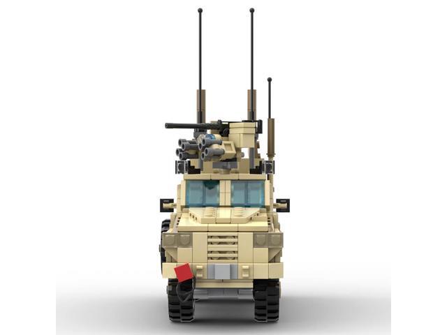 ZITIANYOUBUILD Custom MOC-132300 RG31 Mine-Resistant Armor Vehicle Model 496 Parts Kids Gift