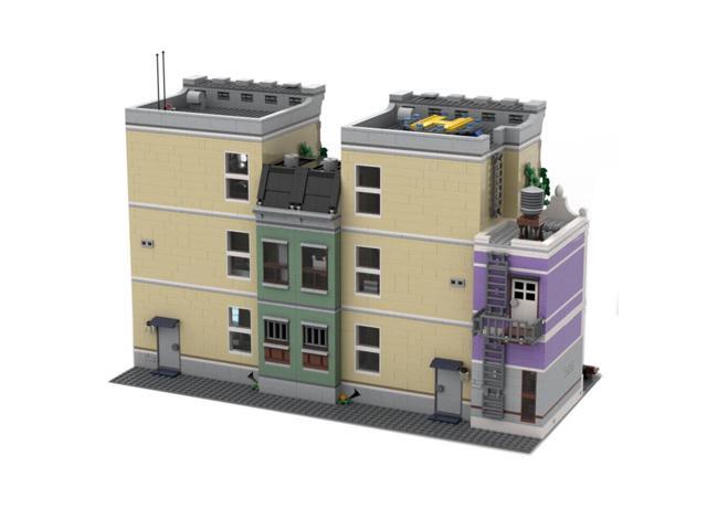 ZITIANYOUBUILD MOC-107696 Plus-size Police Station with Garage Modular Building 5321 Parts