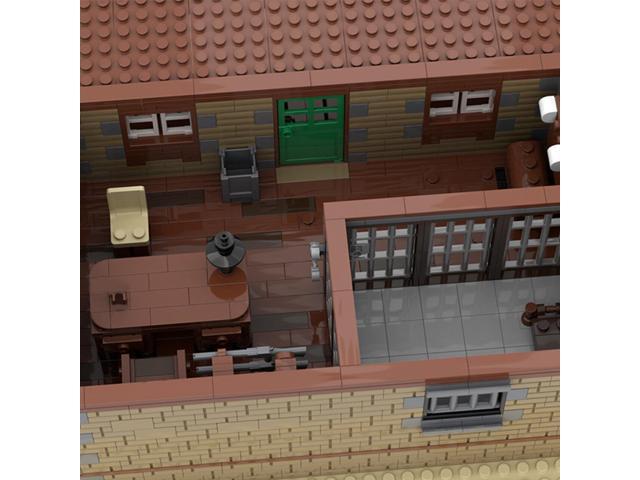 ZITIANYOUBUILD C6021 Office of the Police Officer Model Modular Building 1124 Parts