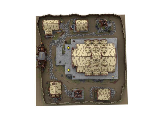 ZITIANYOUBUILD MOC-156052 Town Bundle from Film with 8 Buildings and Room Interiors 23240 Parts