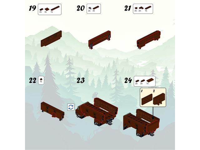 ZITIANYOUBUILD Custom MOC-108791 Medieval Carriage Model 130 Parts Kids Gift for Christmas