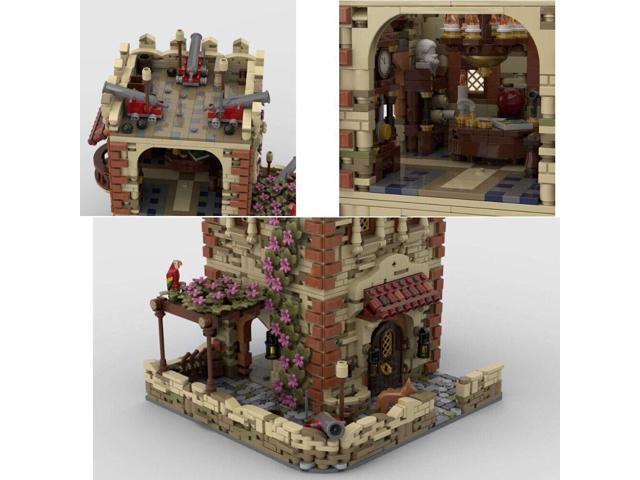 ZITIANYOUBUILD MOC-156582 Modular Building: Island Model for Pirates Theme Series 2704 Parts