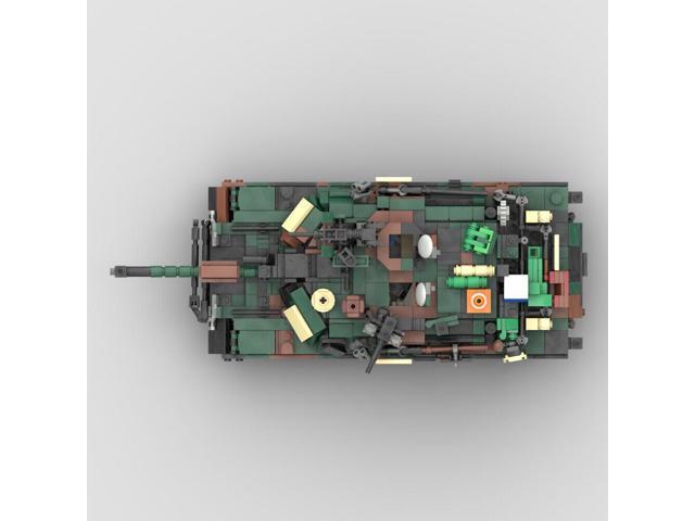 ZITIANYOUBUILD moc-134913 Modern Tank with Fully Detailed Interior 1678 Parts 1:32 Scale