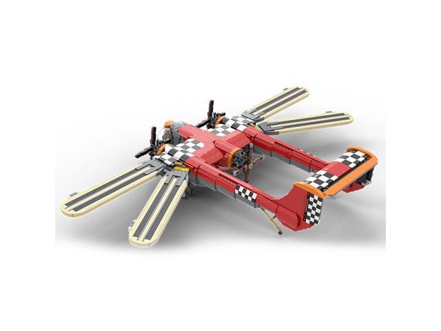 ZITIANYOUBUILD C5453 Ornithopter with Posable Wings, Full Interior and Cockpit 2251 Parts