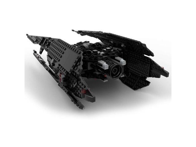 ZITIANYOUBUILD MOC-34444 Spacecraft Transport Ship with Display Stand and Interior 740 Parts