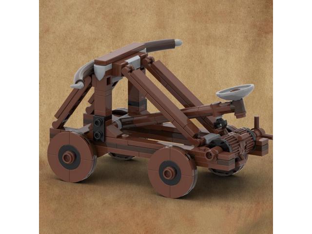 ZITIANYOUBUILD MOC-152680 Working Medieval Catapult Structure Model Building Toys 160 Parts