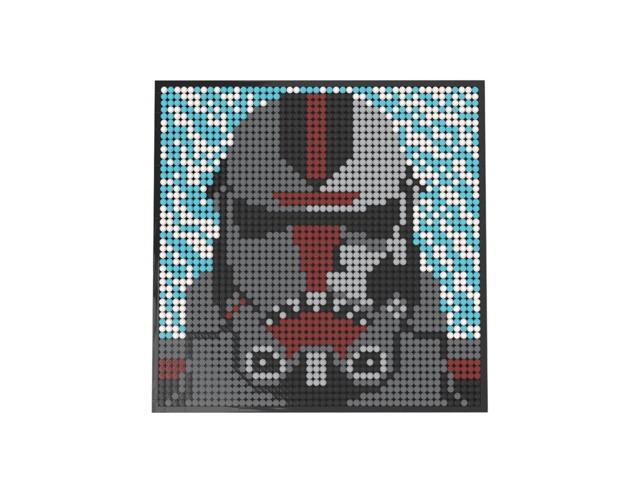 ZITIANYOUBUILD C4592 Art Mosaic - Hunter Model Building Kit 2386 Parts Building Kit Set