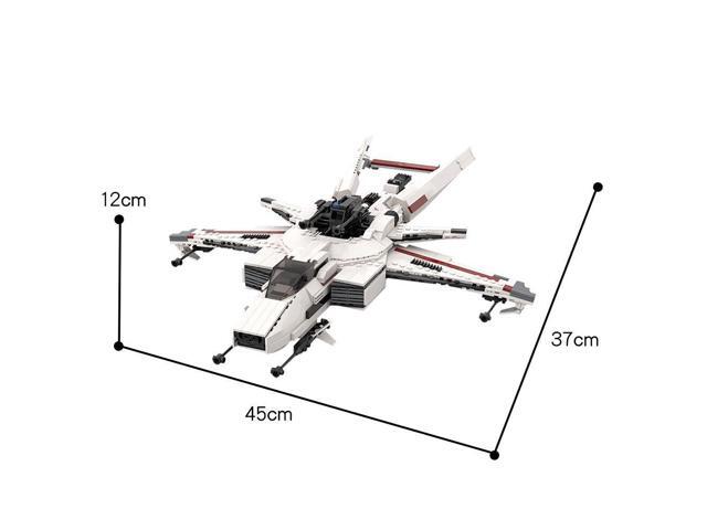 ZITIANYOUBUILD C5617 Small Combat Space Ship Medium Fighter from Video Game 900 Parts