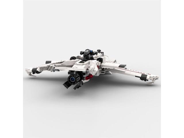 ZITIANYOUBUILD C5617 Small Combat Space Ship Medium Fighter from Video Game 900 Parts