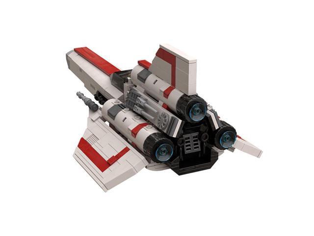 ZITIANYOUBUILD MOC-45112 MK1 Colonial Viper Viper Mark I Fighter Model MOC Build 609 Parts
