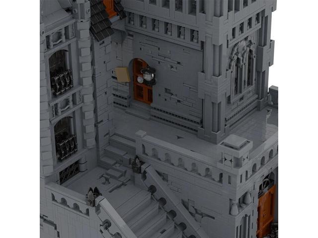 ZITIANYOUBUILD MOC-155744 Modular Street Gothic Architecture with Interior from Game 6596 Parts