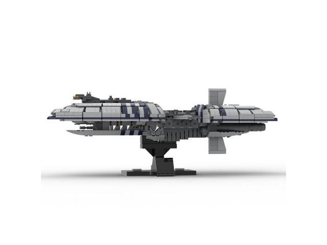 ZITIANYOUBUILD MOC-161433 Munificent-class Frigate Ship with Stand and Nameplate 1276 Parts
