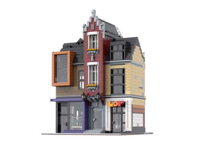 ZITIANYOUBUILD MOC-97242 A Distinctive Tenement House Model with 3 Modular Buildings 3450 Parts