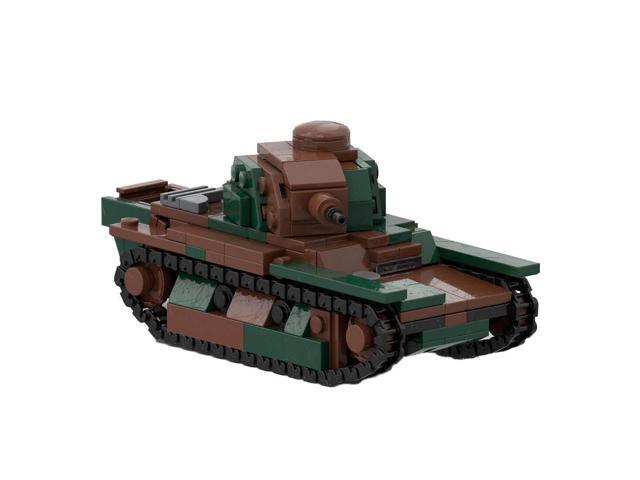 ZITIANYOUBUILD Custom MOC-127245 R40 Tank Model Toys 326 Parts Kids Gift for Christmas