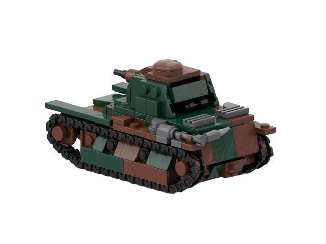 ZITIANYOUBUILD Custom MOC-127245 R40 Tank Model Toys 326 Parts Kids Gift for Christmas