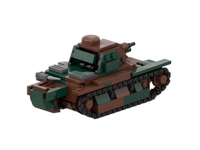 ZITIANYOUBUILD Custom MOC-127245 R40 Tank Model Toys 326 Parts Kids Gift for Christmas