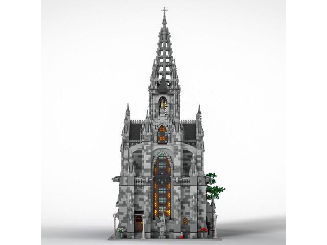 ZITIANYOUBUILD MOC-29962 Modular Epic Cathedral with Stainend Glass Windows 22007 Parts