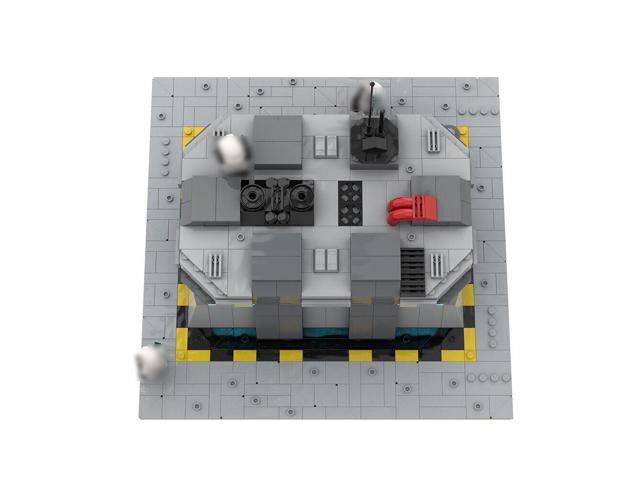 ZITIANYOUBUILD MOC-155802 Base Bunker Model from Movie Minifig Scale 695 Parts