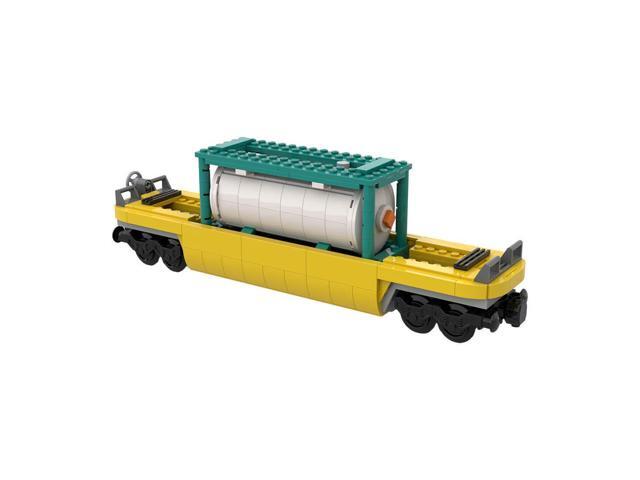 ZITIANYOUBUILD Custom MOC-142176 Container Freight Oil Tank Car Model 404 Parts Kids Gift