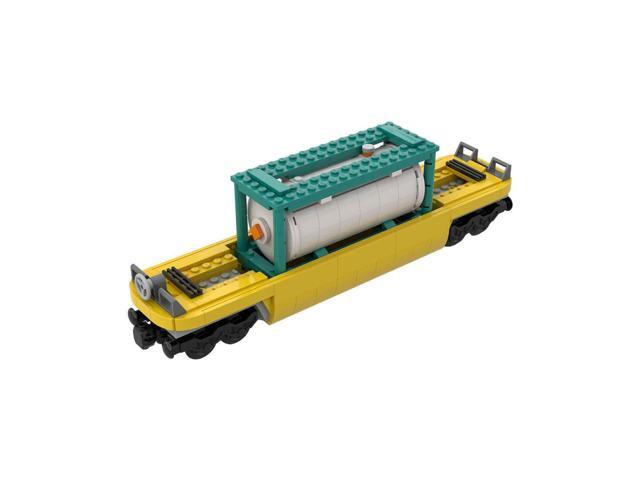 ZITIANYOUBUILD Custom MOC-142176 Container Freight Oil Tank Car Model 404 Parts Kids Gift