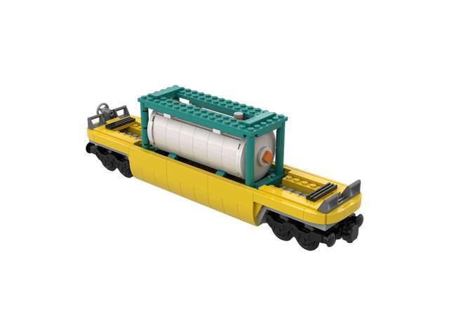 ZITIANYOUBUILD Custom MOC-142176 Container Freight Oil Tank Car Model 404 Parts Kids Gift