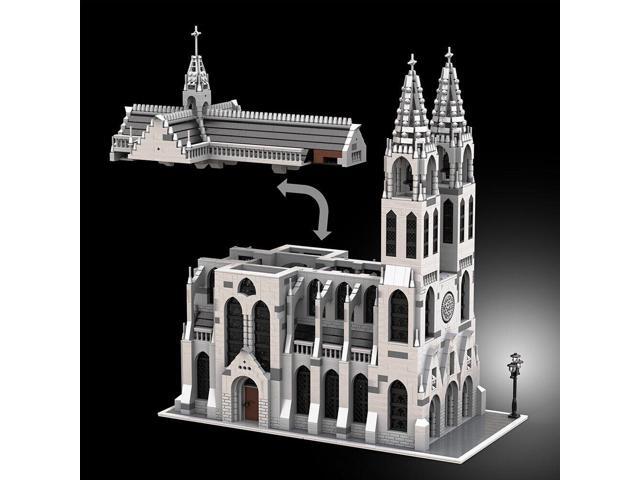 ZITIANYOUBUILD MOC-148170 Medieval Gothic Cathedral with Interior Modular Building 3997 Parts