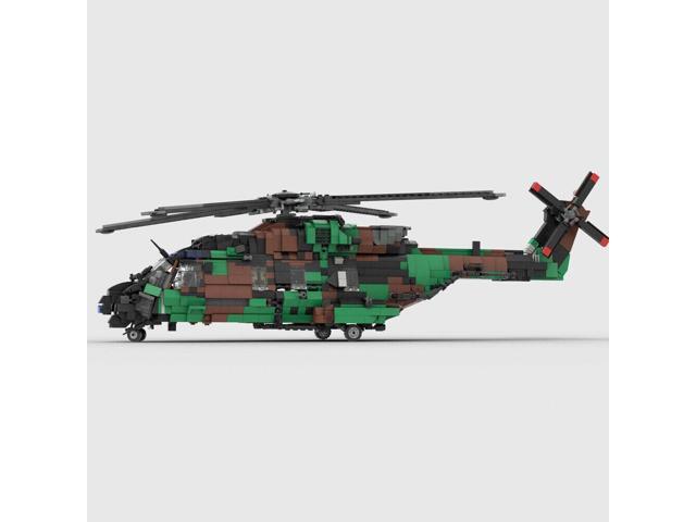 ZITIANYOUBUILD MOC-155624 NH-90 Tactical Transport Helicopter with Rotor System 2515 Parts