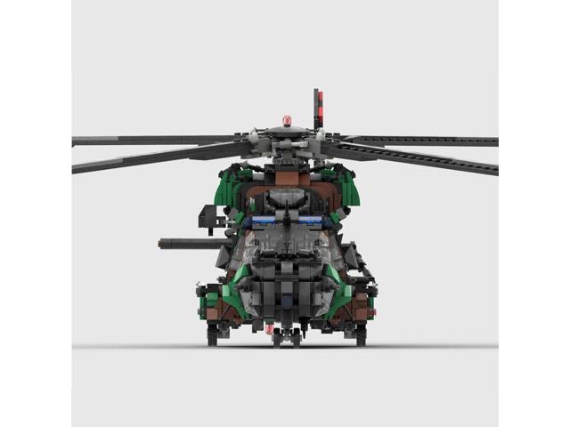 ZITIANYOUBUILD MOC-155624 NH-90 Tactical Transport Helicopter with Rotor System 2515 Parts