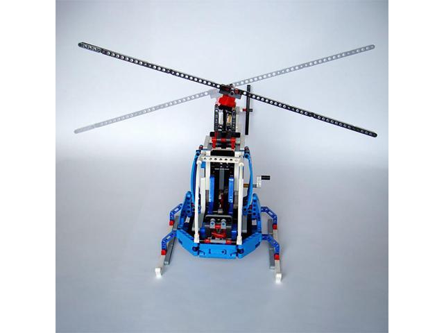 ZITIANYOUBUILD C4075 Helicopter with Spinning Rotors, Six-cylinder Fake Engine 768 Parts