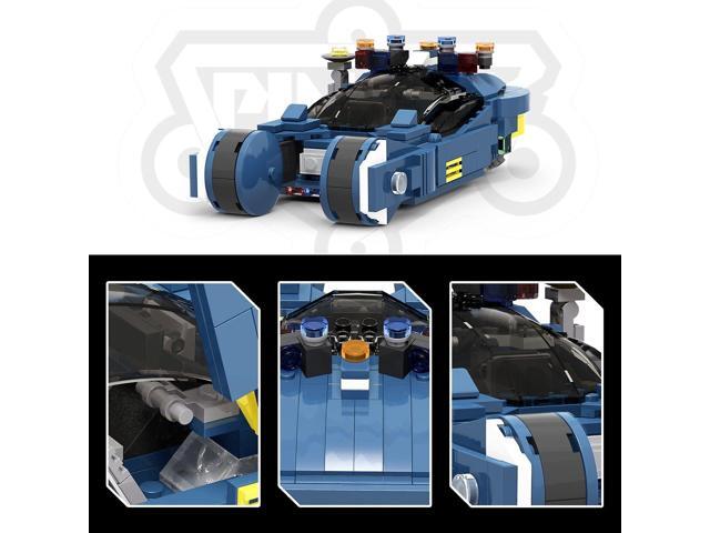 ZITIANYOUBUILD Custom MOC: MOC-20383 Iconic Flying Spinner Cars Model Gift for Christmas