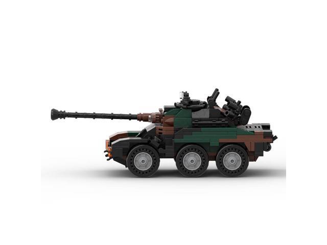 ZITIANYOUBUILD Custom MOC-144601 ERC90 Sagaie Infantry Fighting Vehicle Model 433 Parts Gift
