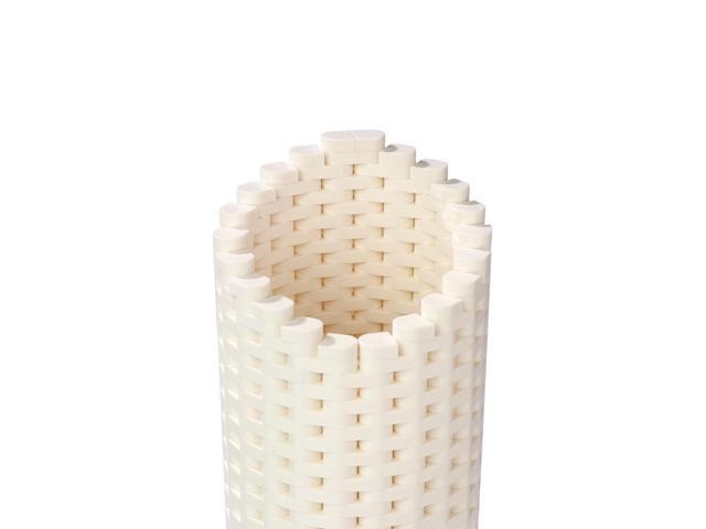 ZITIANYOUBUILD Custom MOC: C6017 White Deformation Vase Model 720 Parts Gift for Christmas