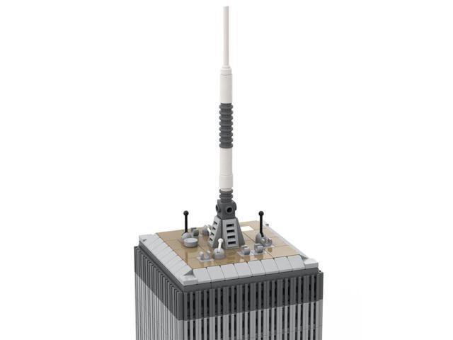 ZITIANYOUBUILD MOC-127129 World Trade Center Model 1:800 Scale Architecture 2126 Parts