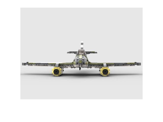 ZITIANYOUBUILD MOC-154902 The World's First Operational Jet-powered Fighter Aircraft 1100 Parts