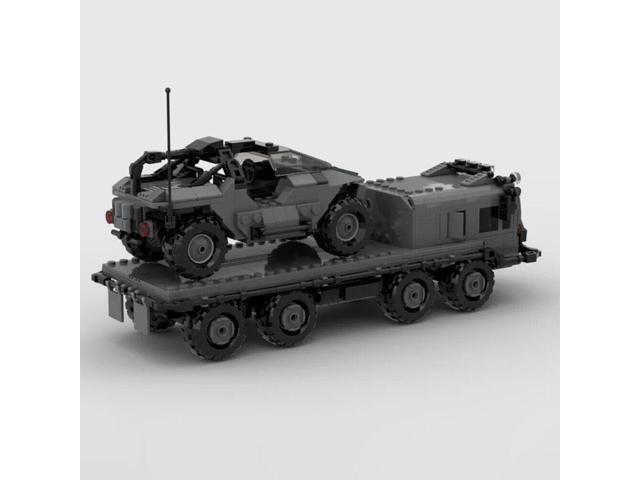 ZITIANYOUBUILD 8X8 All Terrain Multi-utility Truck with 4x4 Military Vehicle 810 Pieces