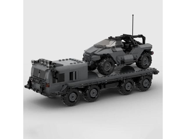 ZITIANYOUBUILD 8X8 All Terrain Multi-utility Truck with 4x4 Military Vehicle 810 Pieces