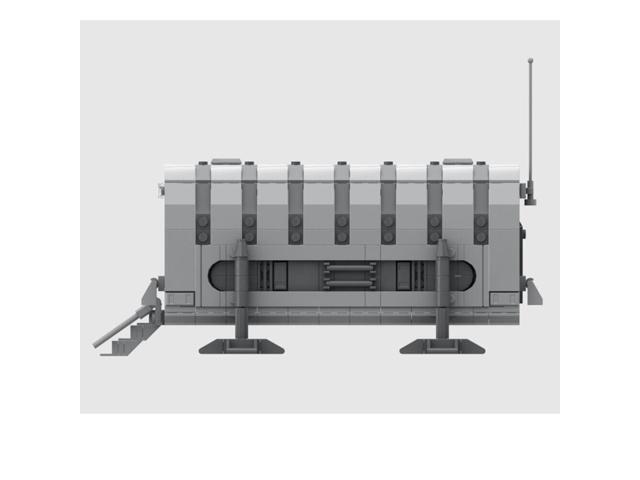 ZITIANYOUBUILD MOC-158920 Normal Barracks, Cargo Facility / Mobile Command Center 1145 Parts