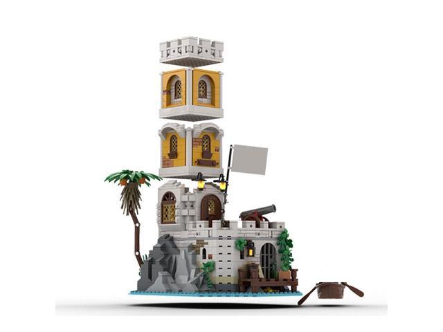 ZITIANYOUBUILD MOC-124819 Island Minifig Scale Building Toys Set for Pirates Series 1174 Parts