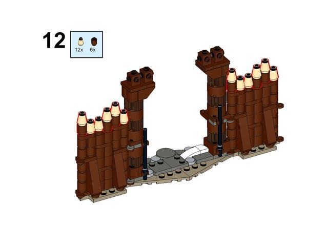 ZITIANYOUBUILD Custom MOC-103656 The Village Gate Model 220 Parts Kids Gift for Christmas
