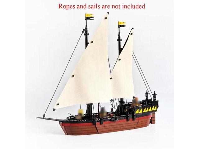 ZITIANYOUBUILD MOC-150662 Medieval Ship Model for Pirates Theme Series 1380 Parts