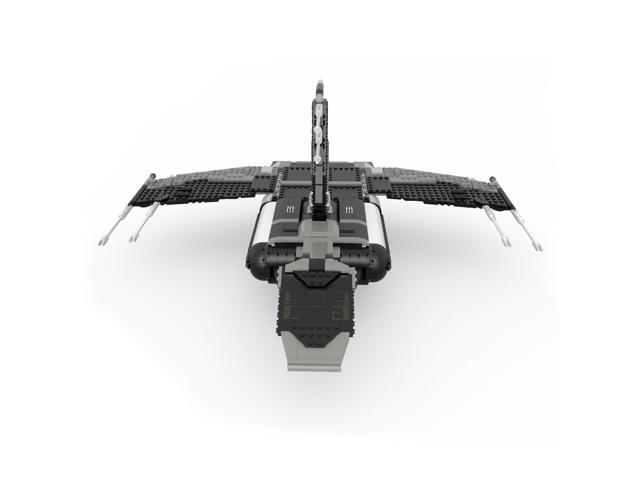 ZITIANYOUBUILD C7406 Main Transport Craft Ship with Cockpit and Foldable Wings 753 Parts